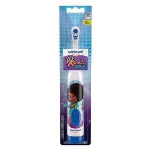 Spinbrush Karma's World Kids Electric Toothbrush Soft Bristles for Ages 3+